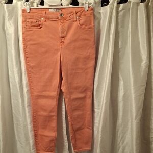 Vineyard Vines Coral Ankle Jeans 31